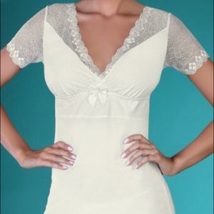 White nightie chemise